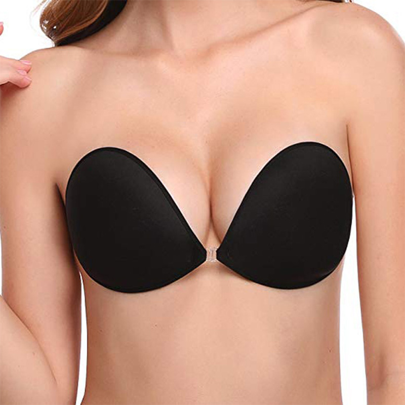 Leichtes Gewicht Push Up Schwamm klebriger BH für Rückenfreies Kleid